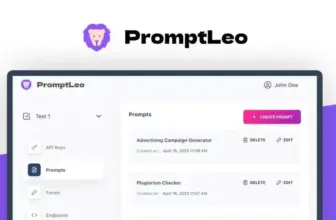 promptLeo Dashboard Ansicht