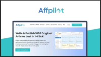 AffPilot – KI-gestützte Massenartikelgenerierung für SEO-Experten