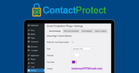 ContactProtect WP Plugin
